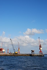 Image showing Shipyard in Lisbon