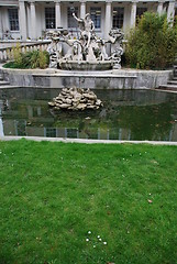 Image showing Neptune fountain in Cheltenham