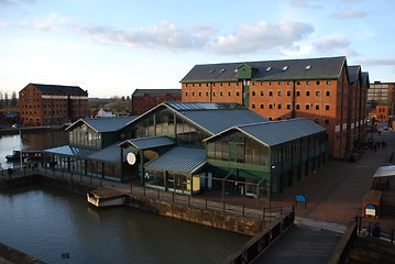 Image showing Gloucester docks