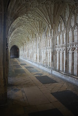 Image showing The Cloister in Gloucester Cathedral