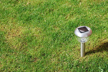 Image showing Solar garden light