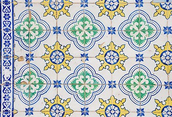 Image showing Portuguese azulejos
