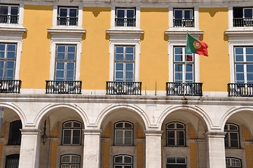 Image showing Commerce Square in Lisbon