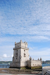 Image showing Belem Tower in Lisbon, Portugal