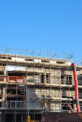 Image showing Residential building under construction