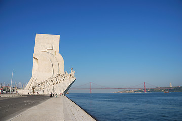 Image showing Monument to the Discoveries in Lisbon