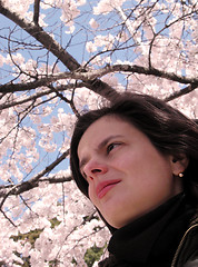 Image showing Woman in spring