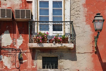 Image showing Lisbon´s window balcony