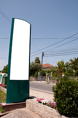 Image showing Billboard on road