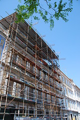 Image showing Residential building under construction