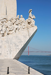 Image showing Monument to the Discoveries in Lisbon