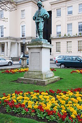 Image showing Edward Adrian Wilson statue in Cheltenham