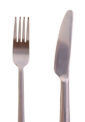 Image showing Fork and knife