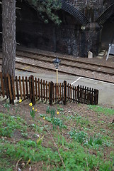 Image showing Railway station in Winchcombe