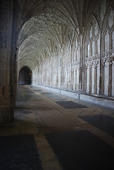 Image showing The Cloister in Gloucester Cathedral