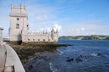 Image showing Belem Tower in Lisbon, Portugal