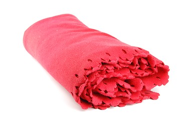 Image showing Red blanket