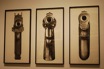 Image showing Robert Longo exhibition at CCB, Portugal