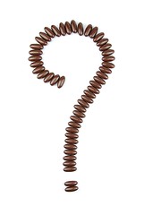 Image showing Chocolate question mark