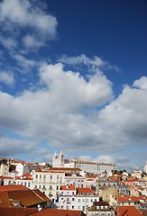 Image showing Sao Vicente de Fora church in Lisbon