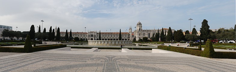 Image showing Hieronymites Monastery in Lisbon