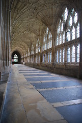 Image showing The Cloister in Gloucester Cathedral