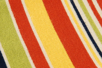 Image showing Striped wool texture