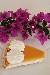 Image showing A piece of gateau