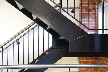 Image showing Vintage staircase
