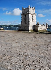 Image showing Belem Tower in Lisbon, Portugal