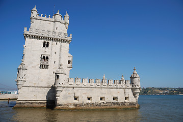 Image showing Belem Tower in Lisbon