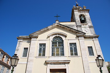 Image showing Wounds of Christ Church in Lisbon