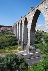 Image showing Aqueduct in Lisbon