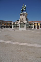 Image showing Statue of King José in Lisbon