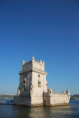 Image showing Belem Tower in Lisbon