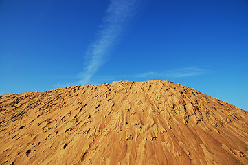 Image showing Sand and sky