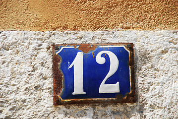 Image showing House number: 12