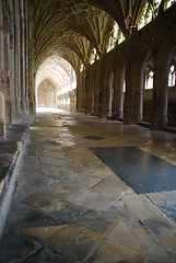 Image showing The Cloister in Gloucester Cathedral