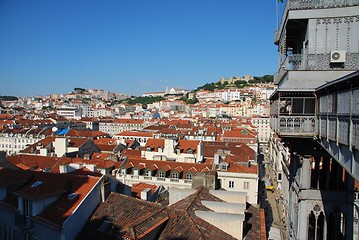 Image showing Lisbon cityscape