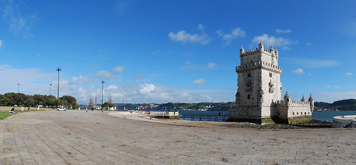 Image showing Belem Tower in Lisbon, Portugal