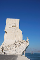 Image showing Monument to the Discoveries in Lisbon