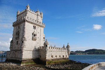 Image showing Belem Tower in Lisbon, Portugal