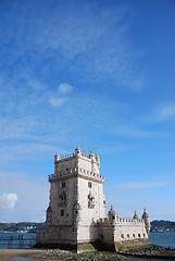 Image showing Belem Tower in Lisbon, Portugal