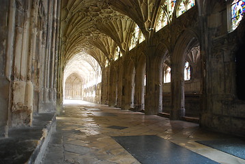 Image showing The Cloister in Gloucester Cathedral