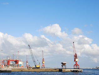 Image showing Shipyard in Lisbon