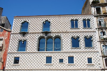 Image showing Casa dos Bicos in Lisbon