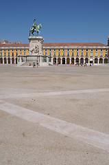 Image showing Statue of King José in Lisbon