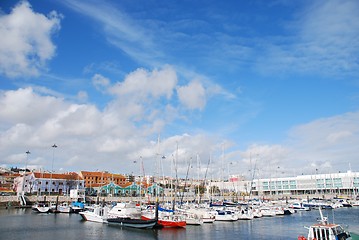 Image showing Lisbon's docks