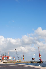 Image showing Shipyard in Lisbon