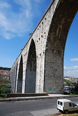 Image showing Aqueduct in Lisbon
